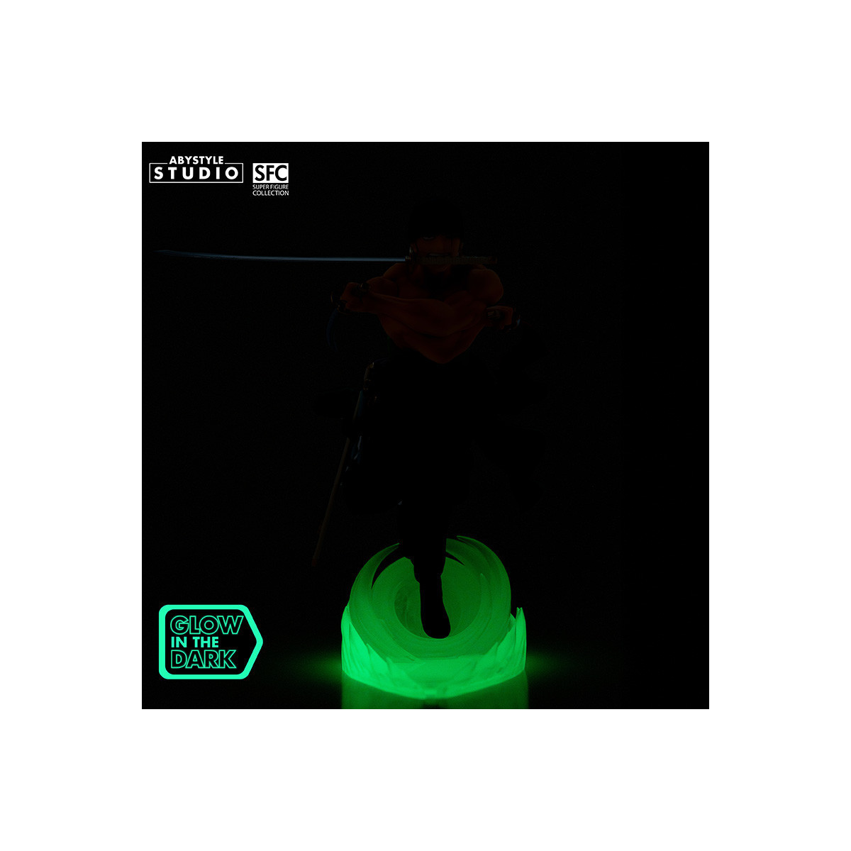 Abystyle - One Piece - Roronoa Zoro fosforescente - Super Figure Collection