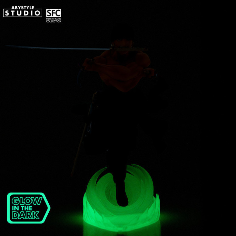 Abystyle - One Piece - Roronoa Zoro fosforescente - Super Figure Collection