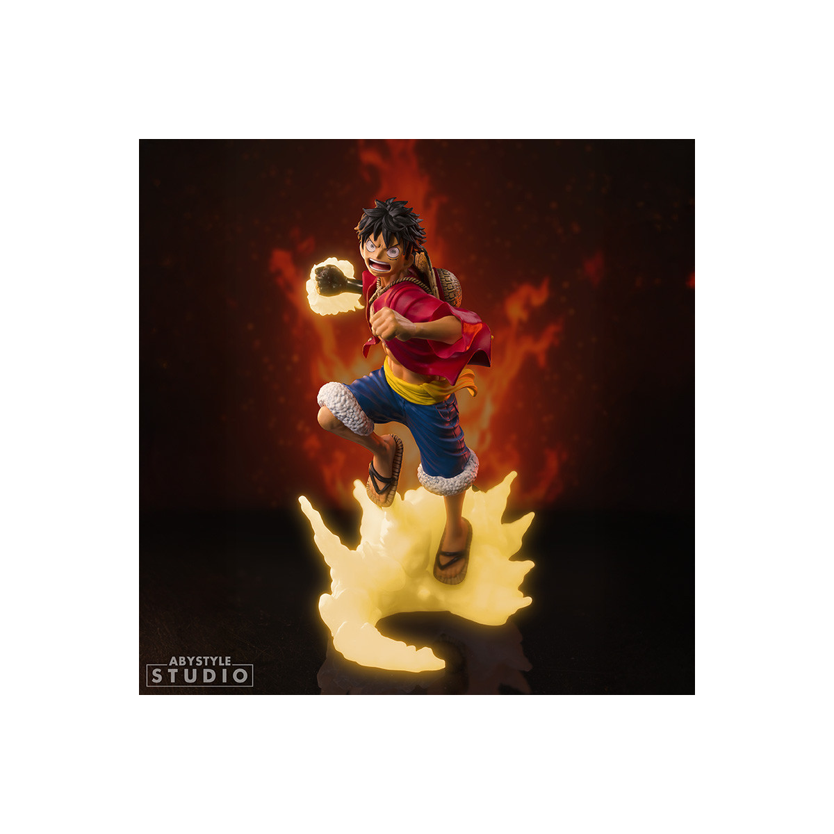 Abystyle - One Piece - Luffy fosforescente - Super Figure Collection