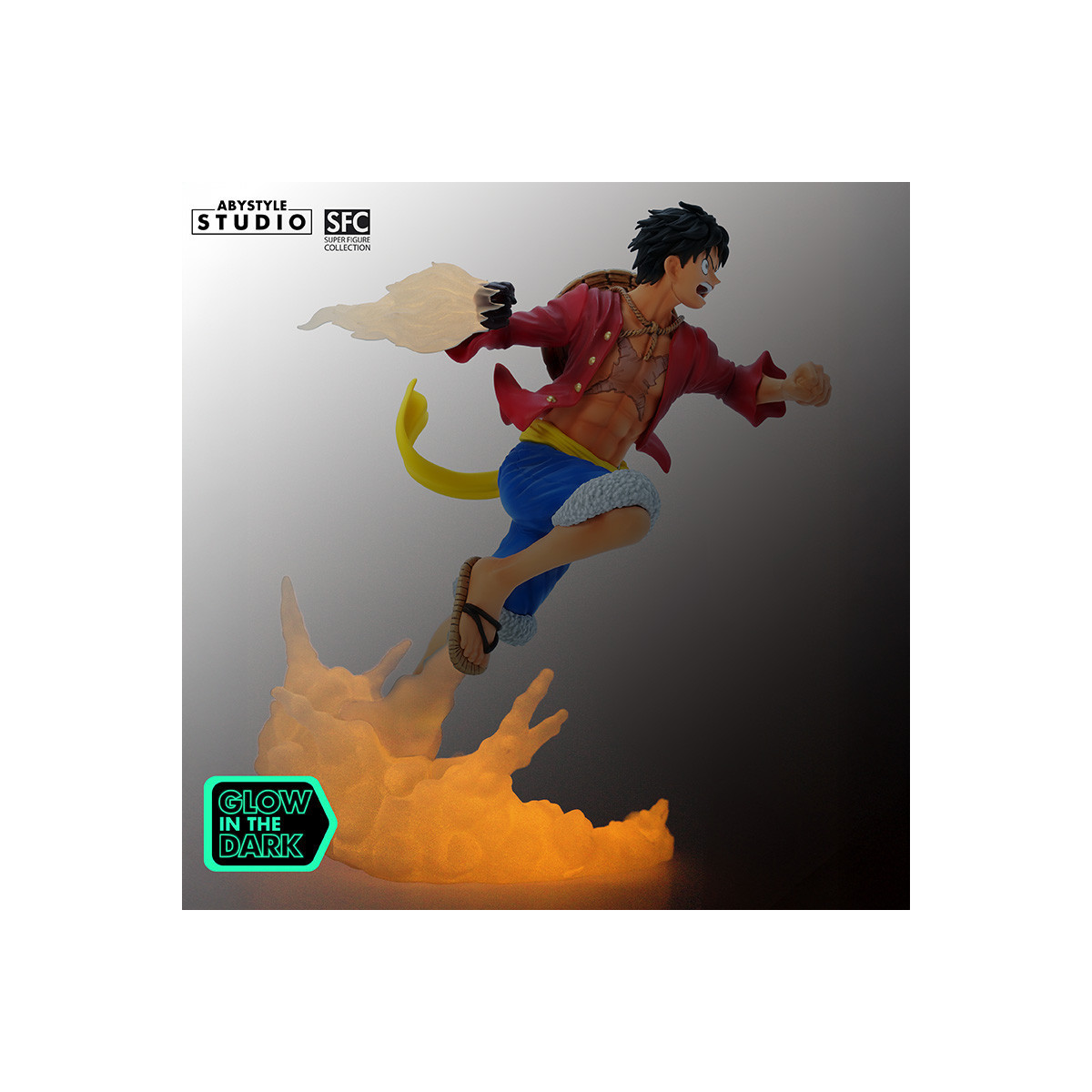 Abystyle - One Piece - Luffy fosforescente - Super Figure Collection