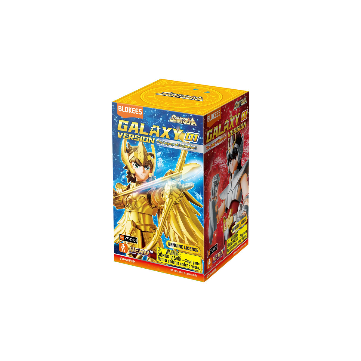 Blokees Saint Seiya - Galaxy Version 01 The Legacy of Sagittarius!! - Set assortito di 9 modellini