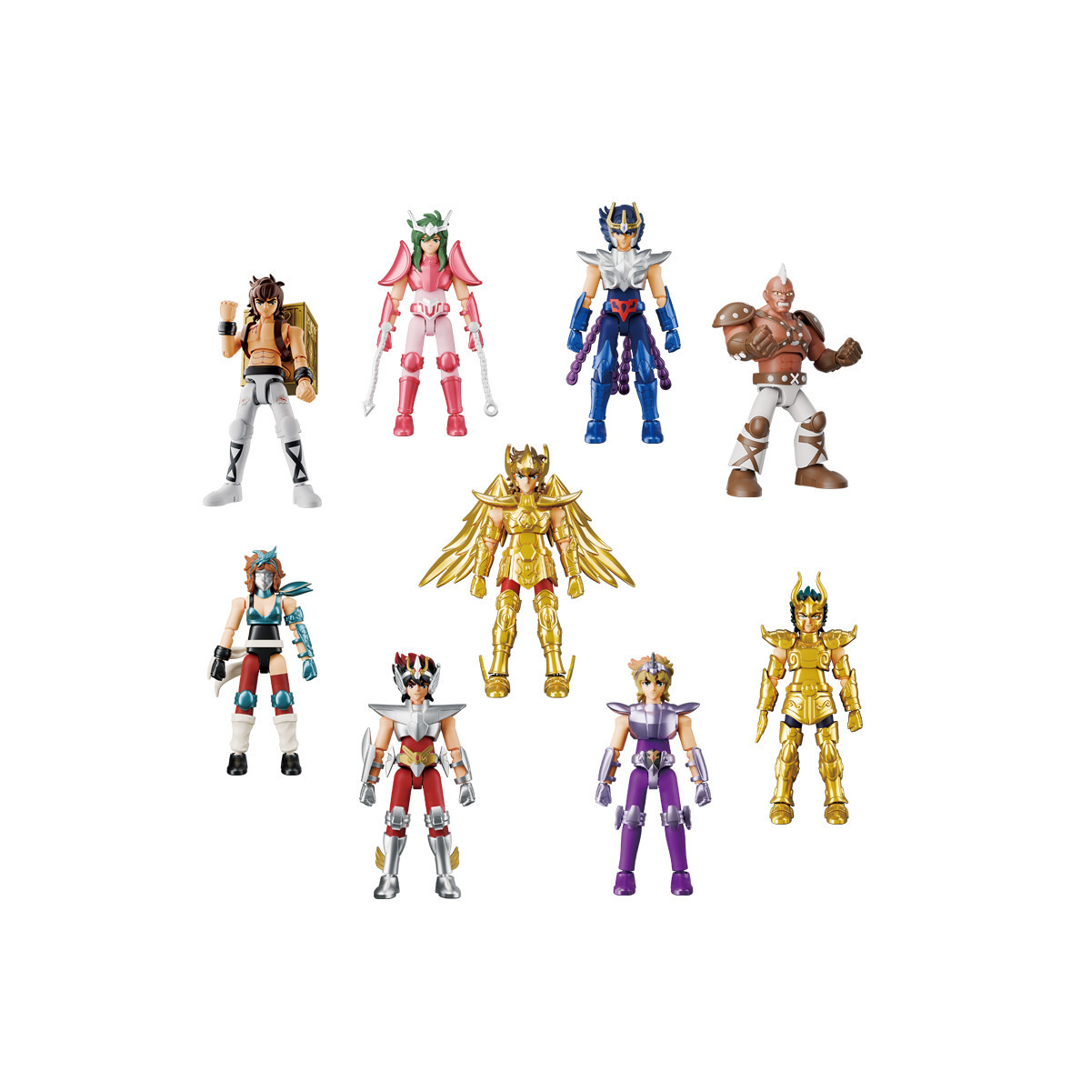 Blokees Saint Seiya - Galaxy Version 01 The Legacy of Sagittarius!! - Set assortito di 9 modellini