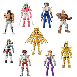 Blokees Saint Seiya - Galaxy Version 01 The Legacy of Sagittarius!! - Set assortito di 9 modellini