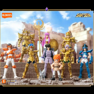 Blokees Saint Seiya - Galaxy Version 03 Gold Zodiac - Assortimento di 9 modellini