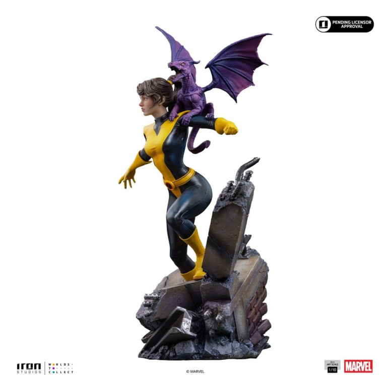 Iron Studios Marvel Comics - X-Men - Kitty Pride & Lockheed in scala 1/10 BDS Art Scale