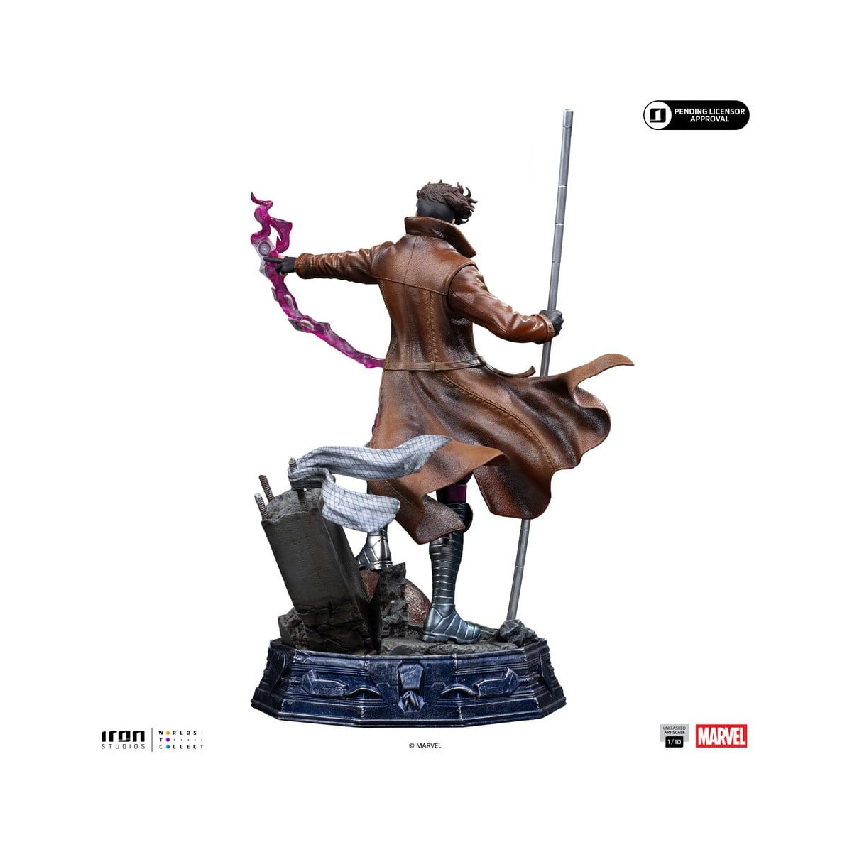 Iron Studios Marvel Comics - X-Men - Gambit in scala 1/10 BDS Art Scale