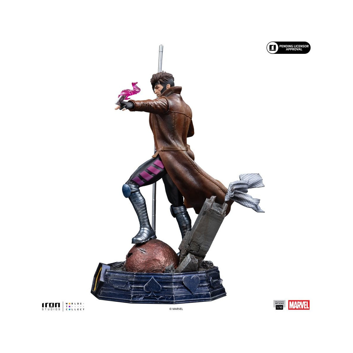 Iron Studios Marvel Comics - X-Men - Gambit in scala 1/10 BDS Art Scale
