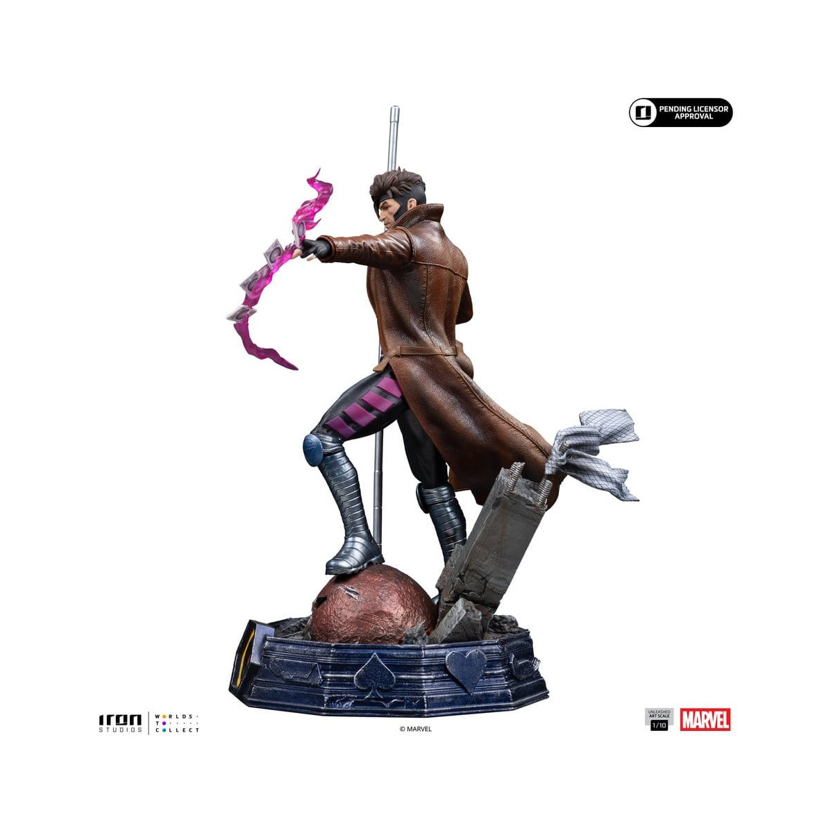 Iron Studios Marvel Comics - X-Men - Gambit in scala 1/10 BDS Art Scale