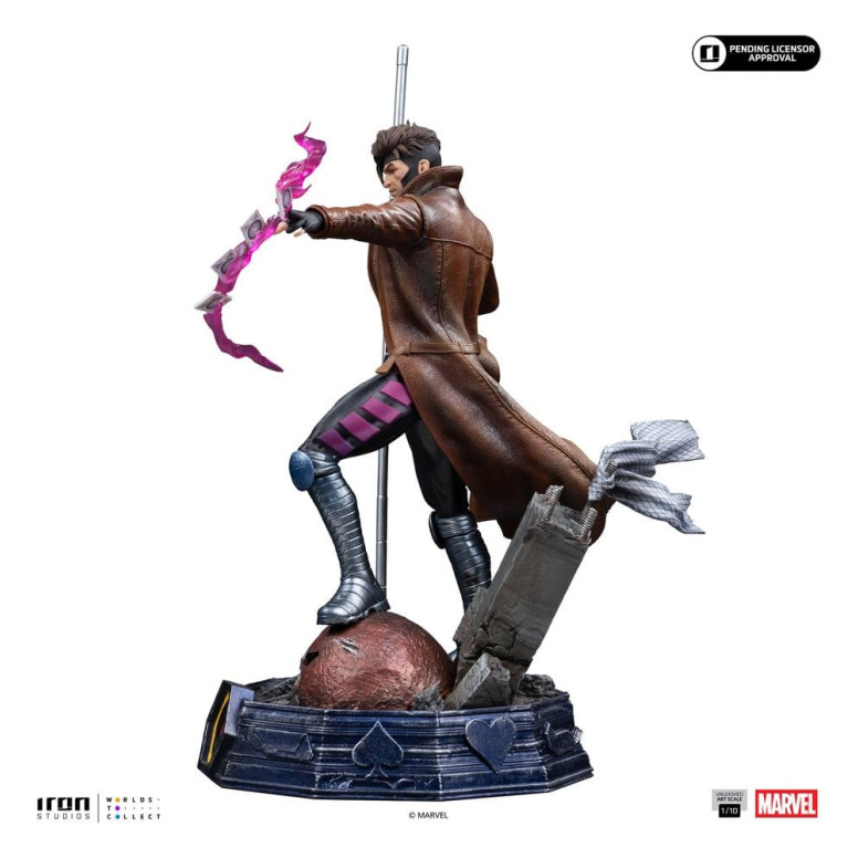 Iron Studios Marvel Comics - X-Men - Gambit in scala 1/10 BDS Art Scale