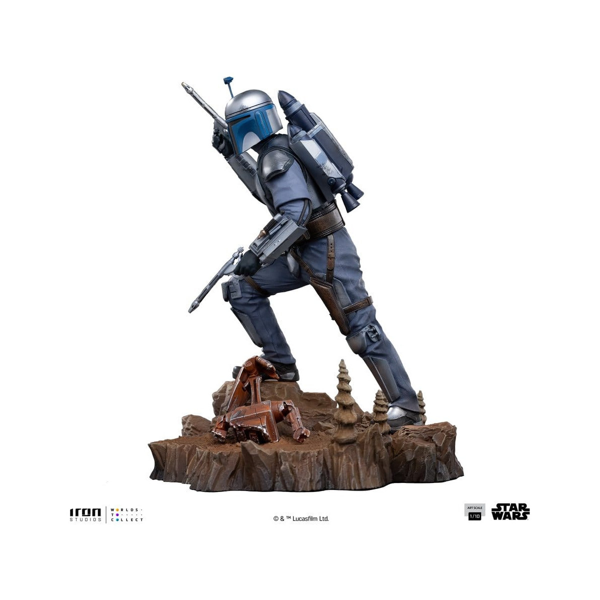 Iron Studios - Jango Fett in scala 1/10 - Star Wars Episodio II