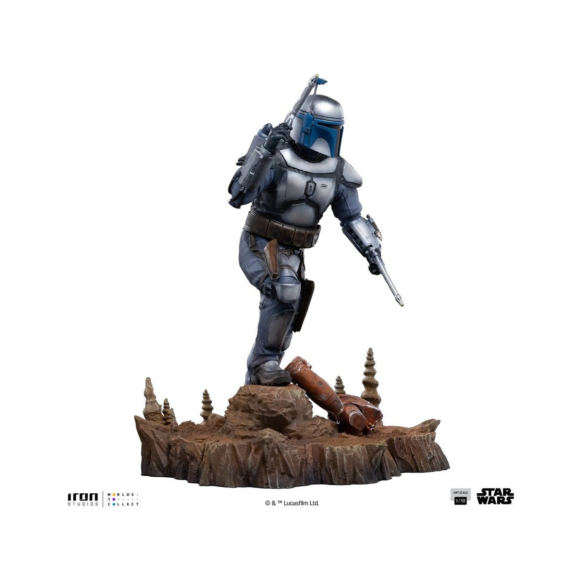 Iron Studios - Jango Fett in scala 1/10 - Star Wars Episodio II