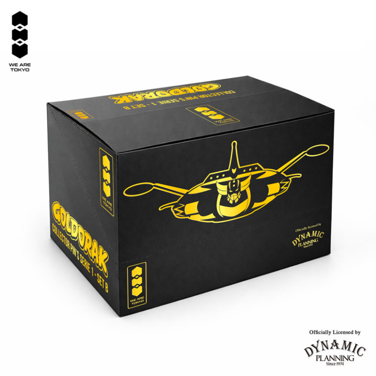 We Are Tokyo - Set di spille " Goldrake (Grendizer) " Mystery Box A - set da 6