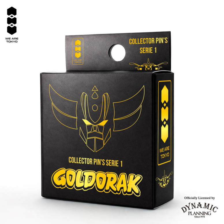 We Are Tokyo - Set di spille “ Goldrake (Grendizer) ” Mystery Box B - set da 6