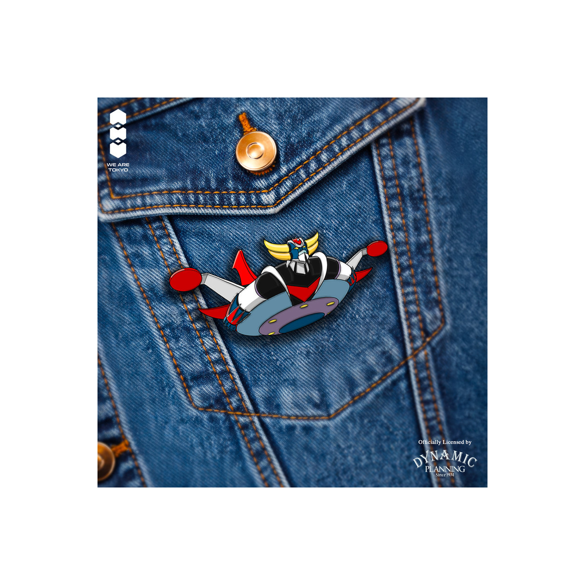 We Are Tokyo - Set di spille “ Goldrake (Grendizer) ” Mystery Box B - set da 6