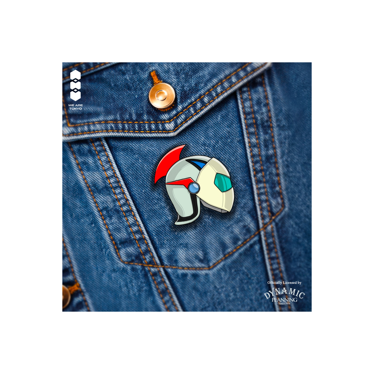We Are Tokyo - Set di spille “ Goldrake (Grendizer) ” Mystery Box B - set da 6