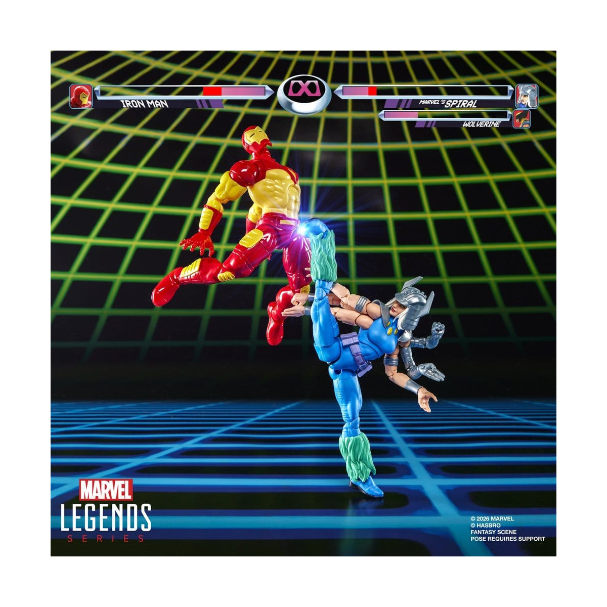 Hasbro Marvel Legends Serie Gamerverse - e Marvel's Spiral Iron Man