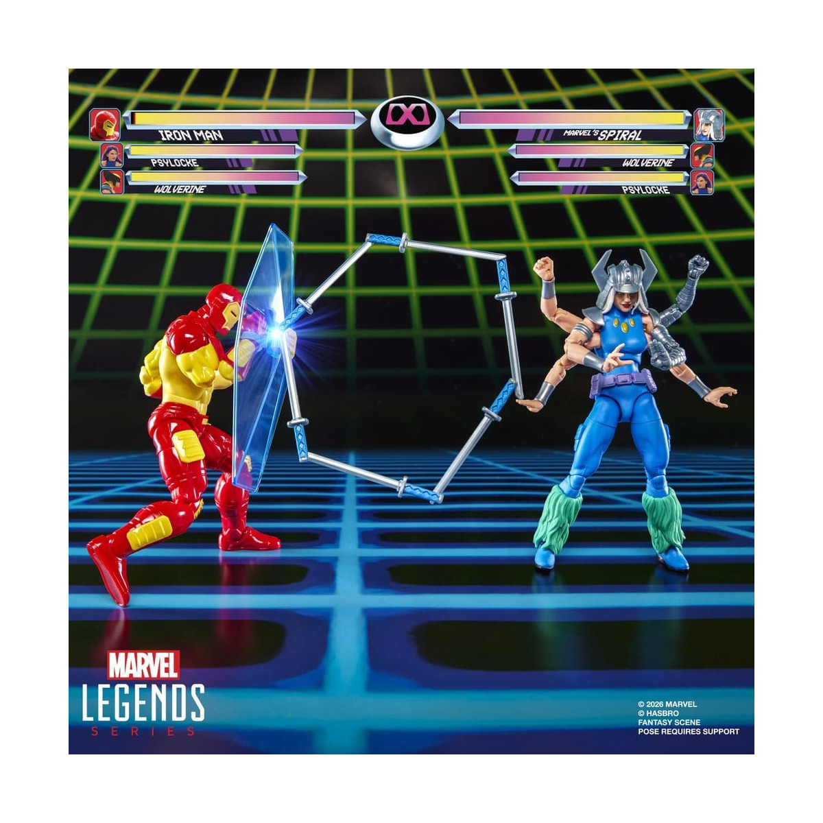 Hasbro Marvel Legends Serie Gamerverse - e Marvel's Spiral Iron Man