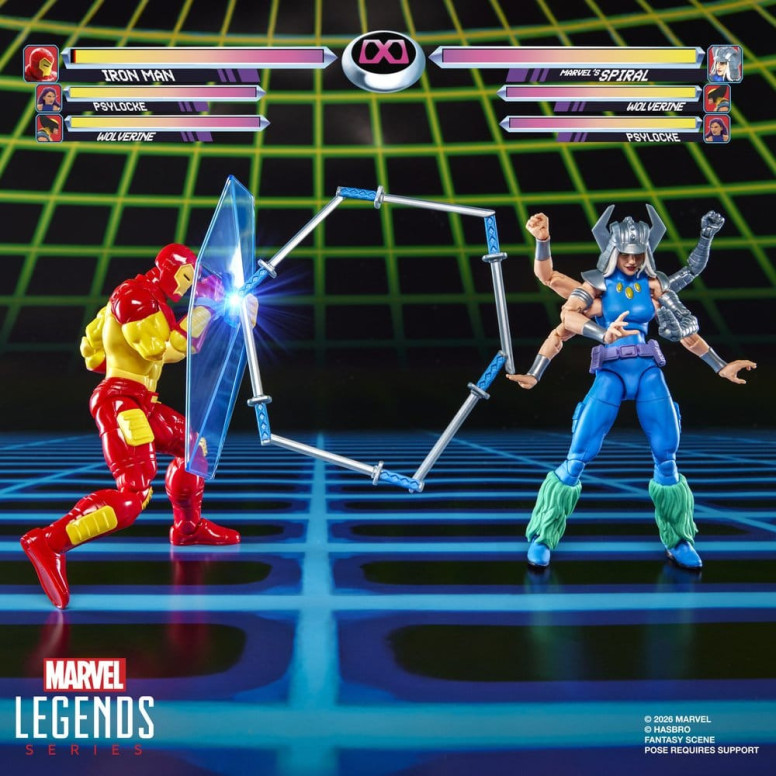 Hasbro Marvel Legends Serie Gamerverse - e Marvel's Spiral Iron Man