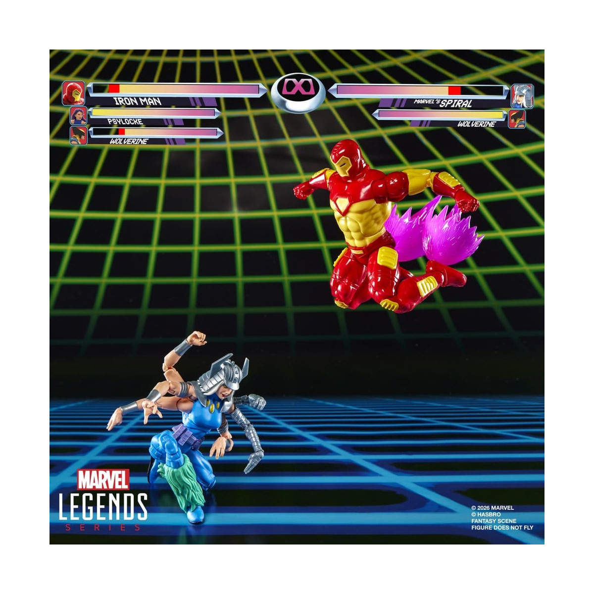 Hasbro Marvel Legends Serie Gamerverse - e Marvel's Spiral Iron Man