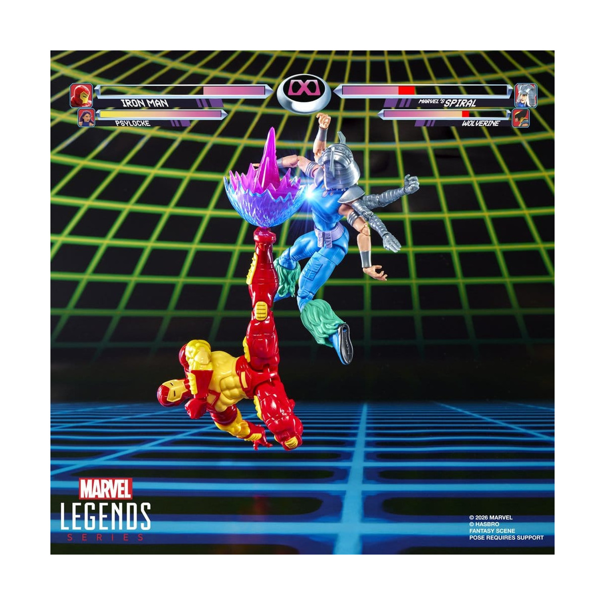 Hasbro Marvel Legends Serie Gamerverse - e Marvel's Spiral Iron Man