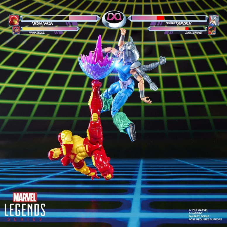 Hasbro Marvel Legends Serie Gamerverse - e Marvel's Spiral Iron Man