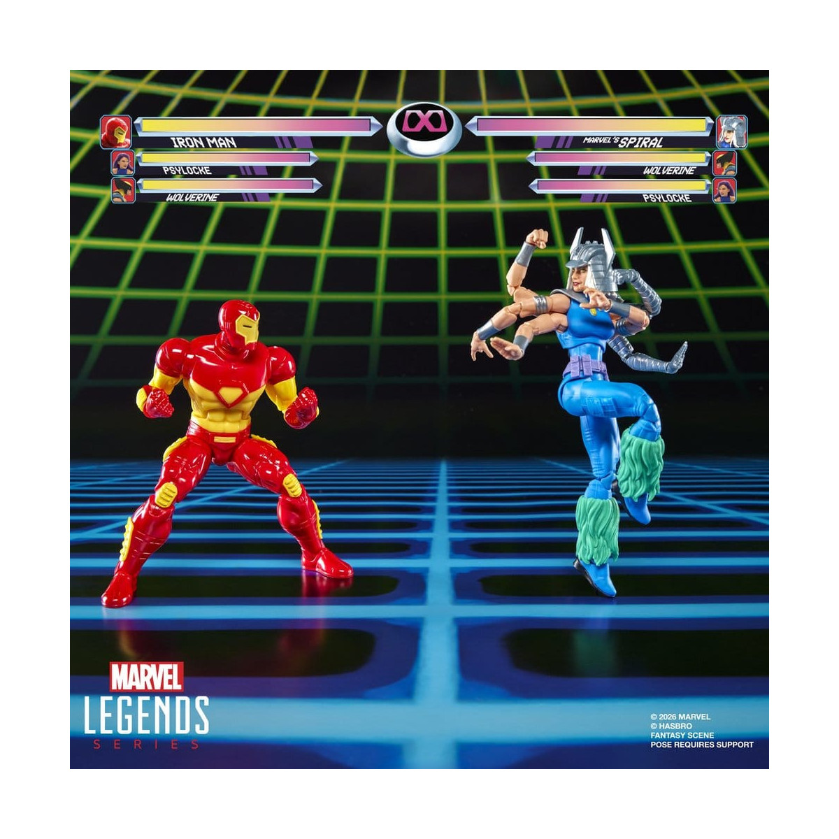 Hasbro Marvel Legends Serie Gamerverse - e Marvel's Spiral Iron Man
