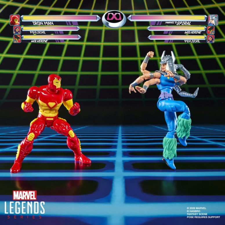 Hasbro Marvel Legends Serie Gamerverse - e Marvel's Spiral Iron Man
