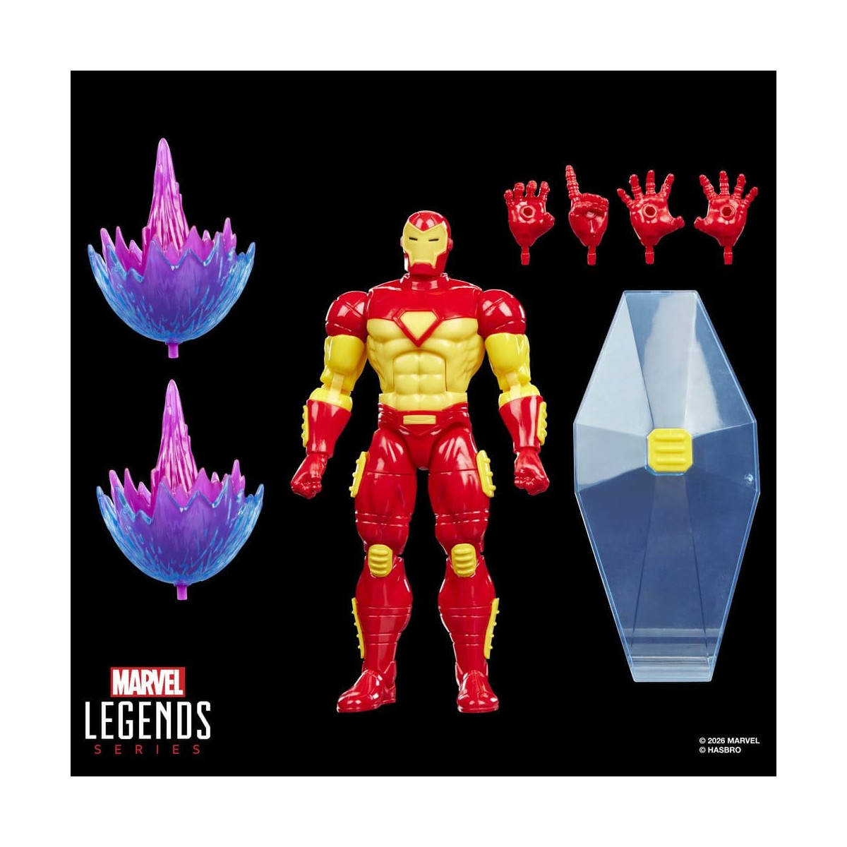 Hasbro Marvel Legends Serie Gamerverse - e Marvel's Spiral Iron Man