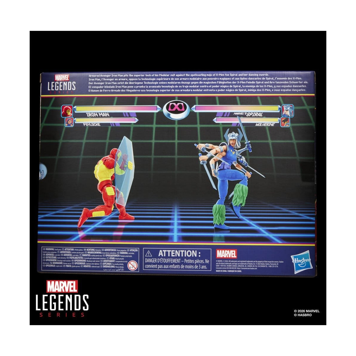 Hasbro Marvel Legends Serie Gamerverse - e Marvel's Spiral Iron Man