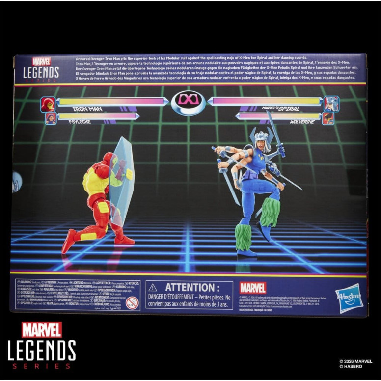Hasbro Marvel Legends Serie Gamerverse - e Marvel's Spiral Iron Man