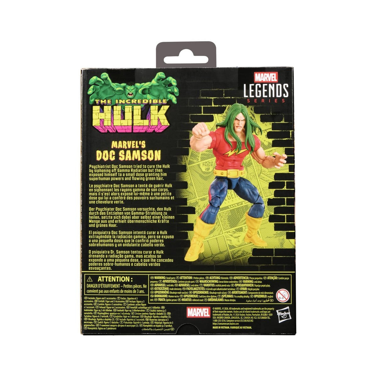 Marvel Legends L'incredibile " Hulk " - Doc Samson