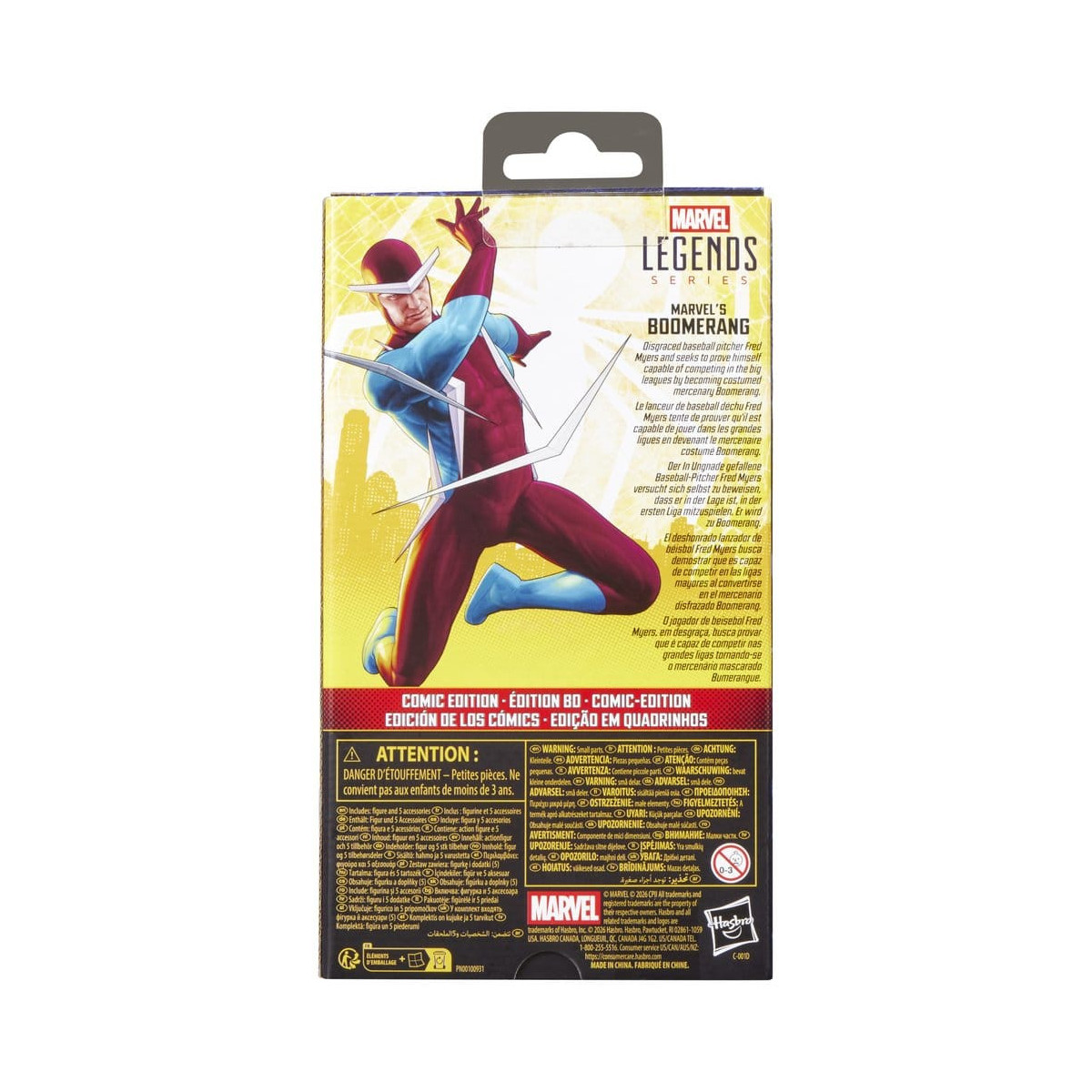 Hasbro Marvel Legends Serie - Boomerang - Spider-Man: Brand New Day