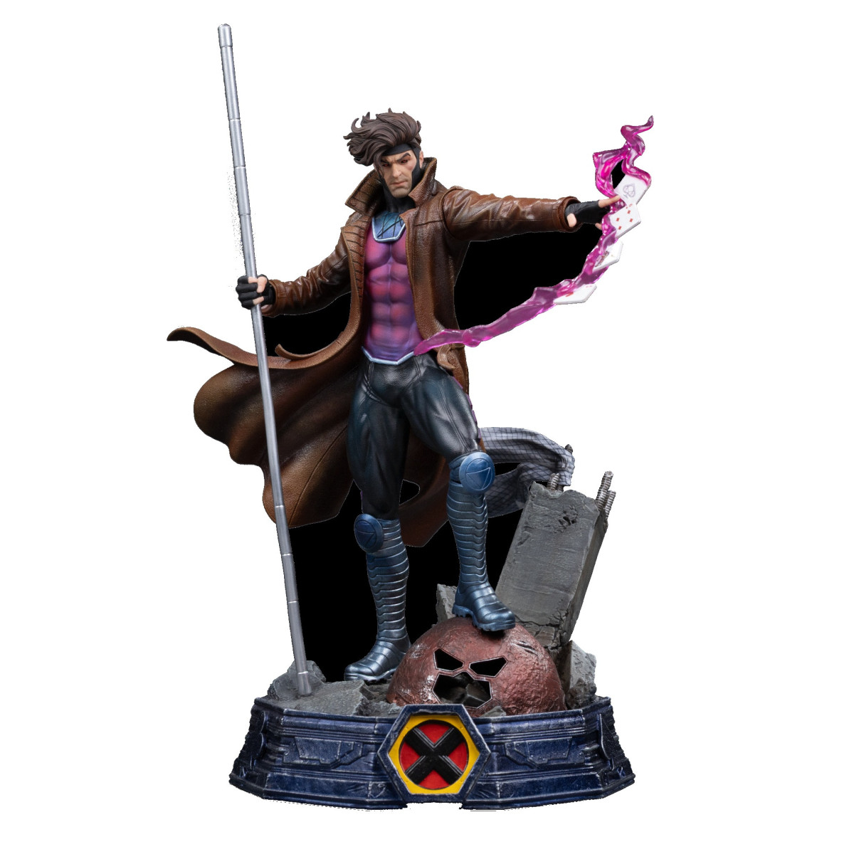 Iron Studios Marvel Comics - X-Men - Gambit in scala 1/10 BDS Art Scale