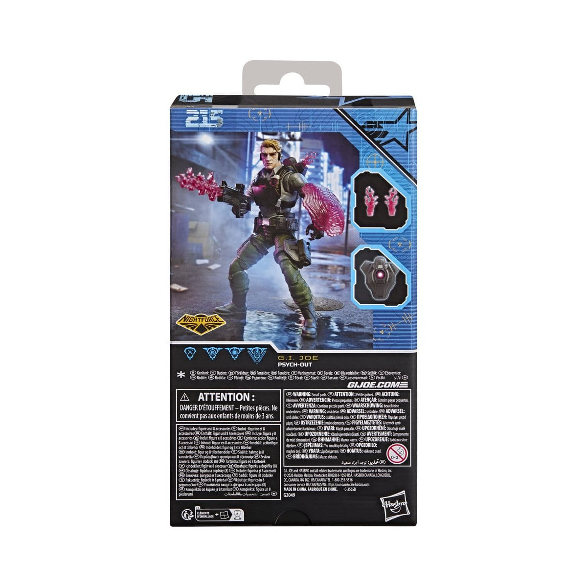 Hasbro G.I.JOE Serie Classified - Night Force: Psych-Out