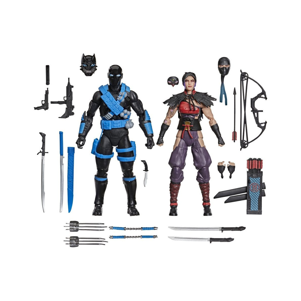 Hasbro G.I.JOE Serie Classified - Ninja Force: Snake Eyes e Kim "Jinx" Arashikage