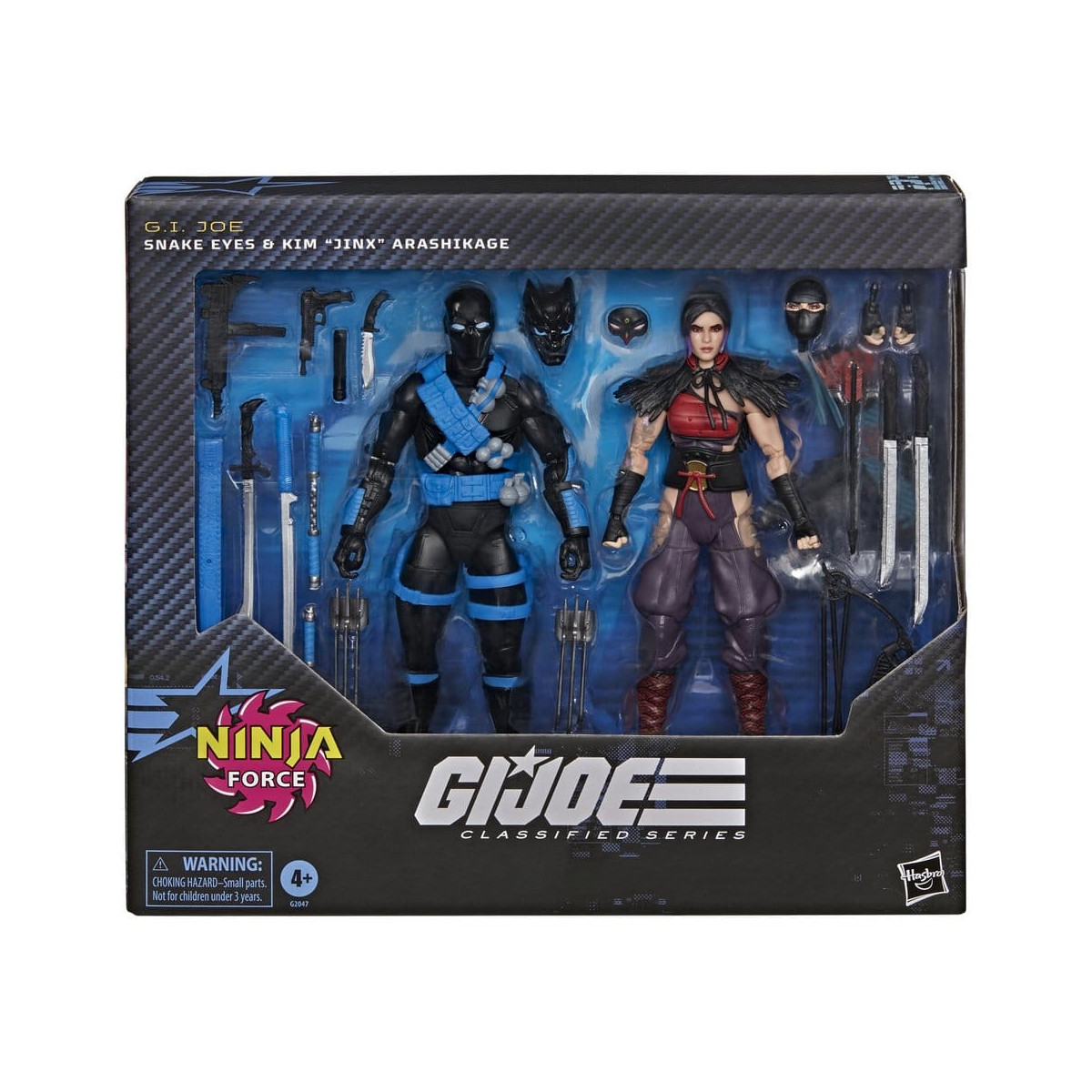 Hasbro G.I.JOE Serie Classified - Ninja Force: Snake Eyes e Kim "Jinx" Arashikage