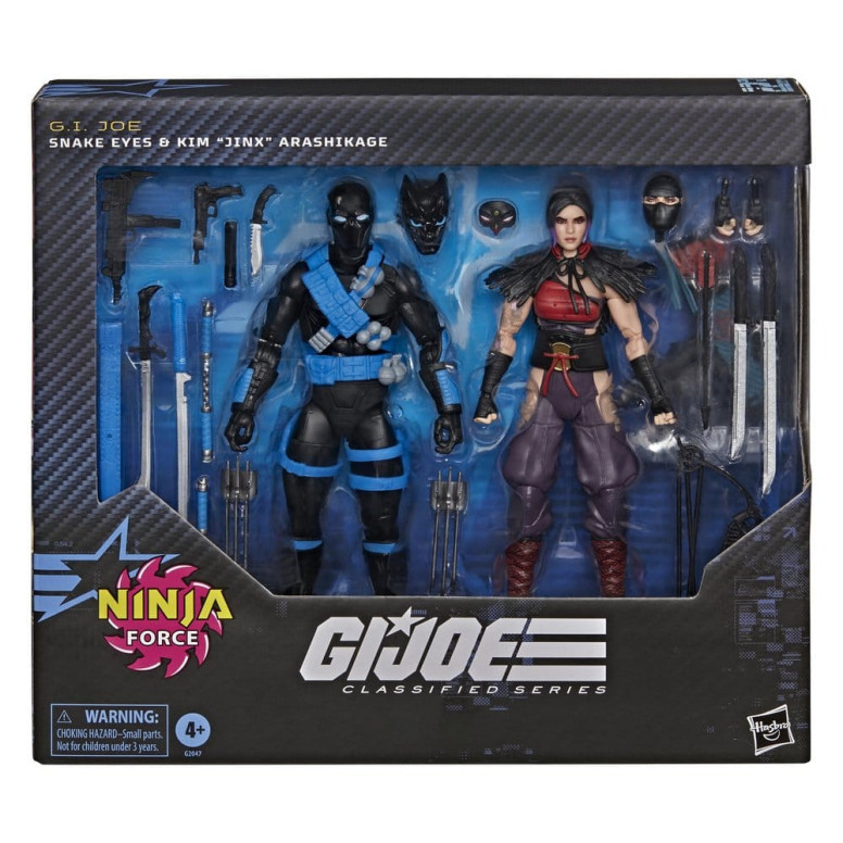 Hasbro G.I.JOE Serie Classified - Ninja Force: Snake Eyes e Kim "Jinx" Arashikage