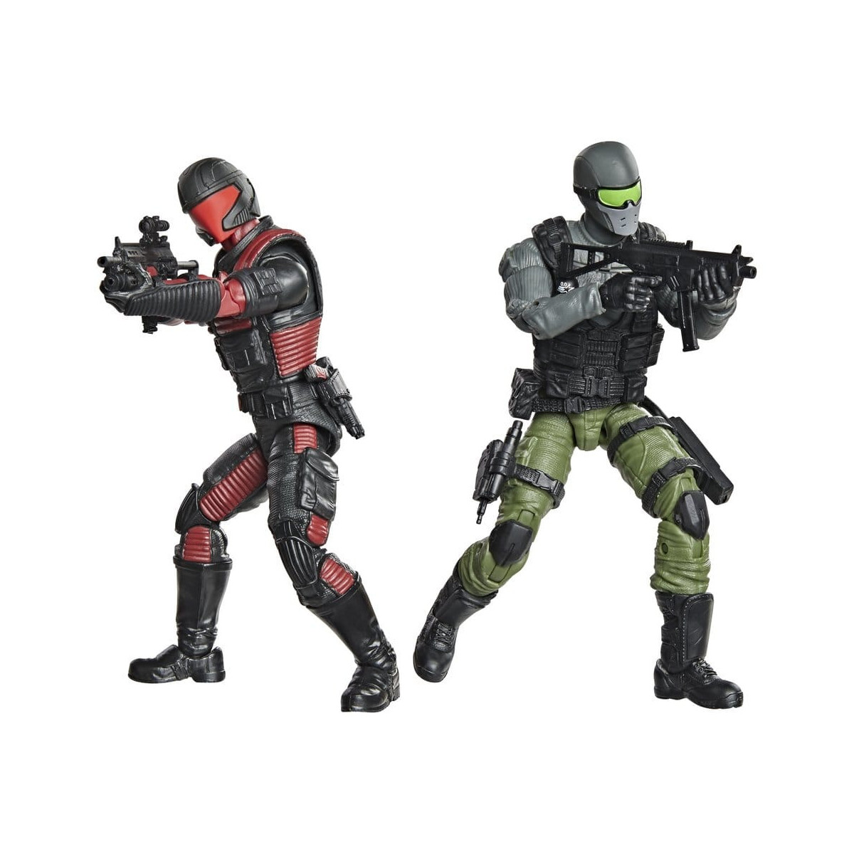 Hasbro G.I.JOE Serie Classified - Snake Eyes & Varmint ATV contro Stealth Viper & Stealth Flight Pod (Trubble Bubble) Cobra