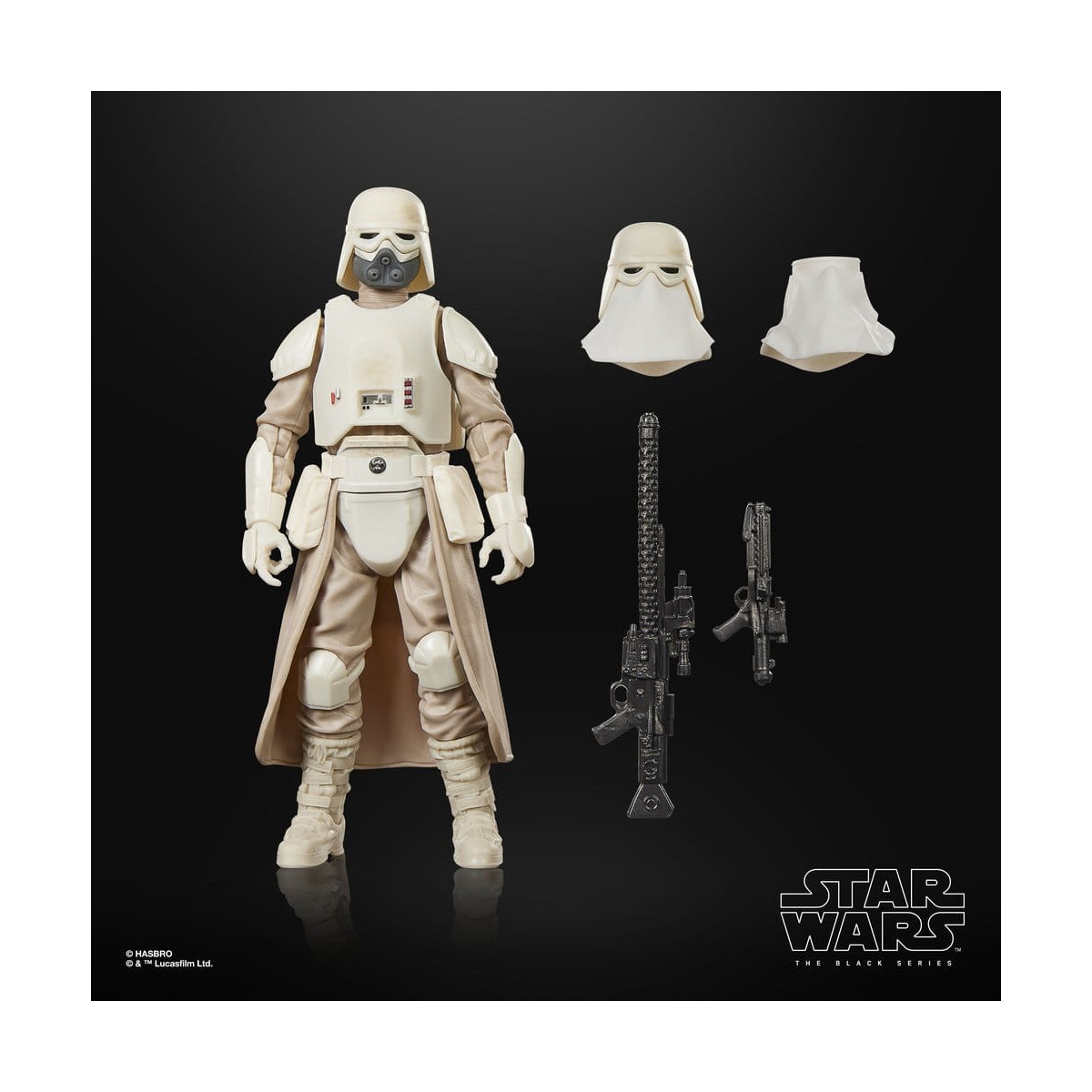 Hasbro Star Wars The Black Series: Snowtrooper dei Resti dell'Impero - The Mandalorian & Grogu