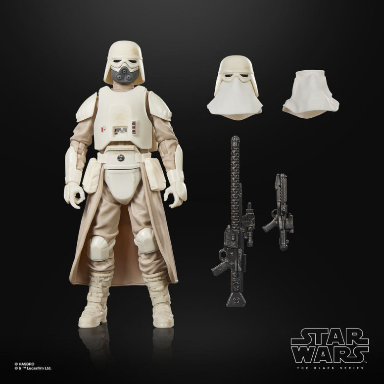 Hasbro Star Wars The Black Series: Snowtrooper dei Resti dell'Impero - The Mandalorian & Grogu