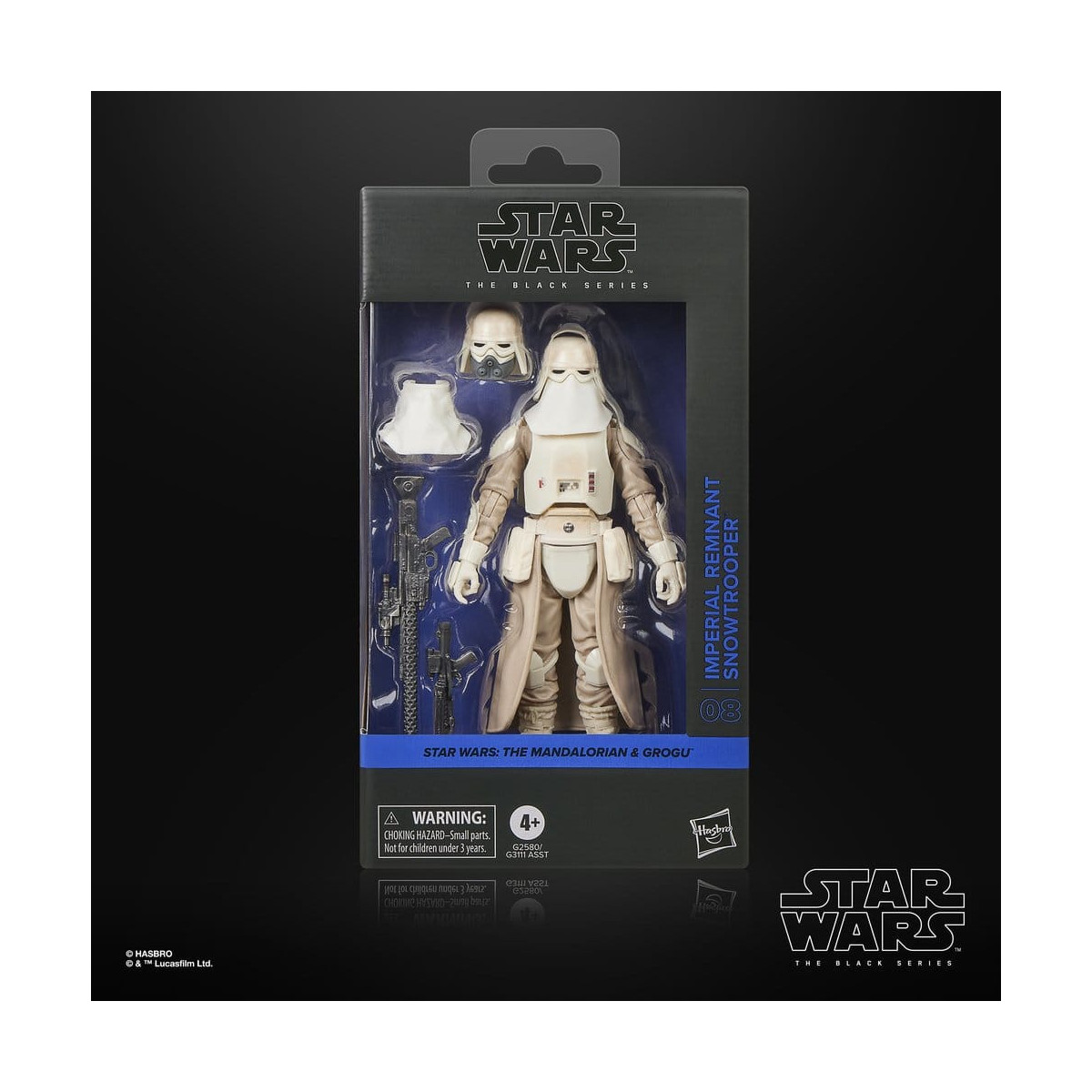 Hasbro Star Wars The Black Series: Snowtrooper dei Resti dell'Impero - The Mandalorian & Grogu