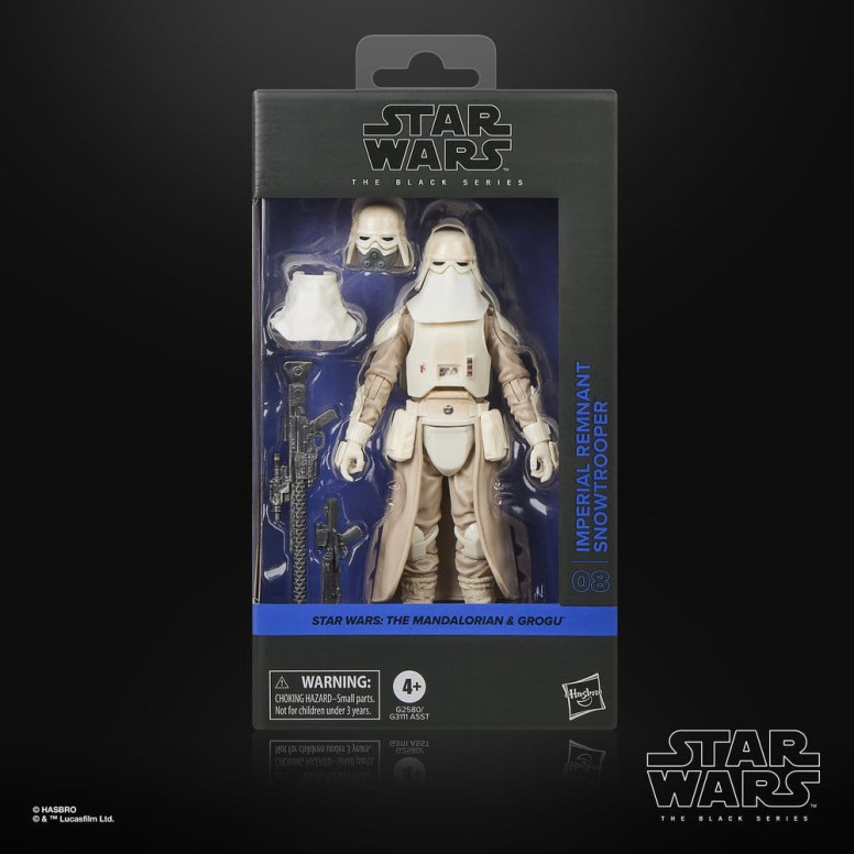 Hasbro Star Wars The Black Series: Snowtrooper dei Resti dell'Impero - The Mandalorian & Grogu