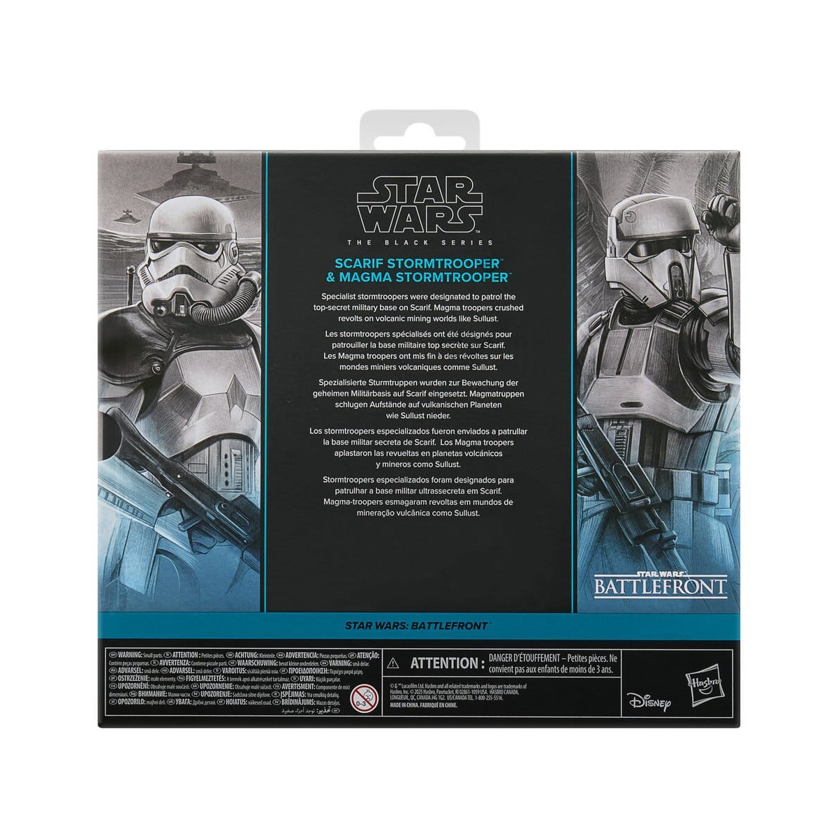 Hasbro Star Wars The Black Series Gaming Greats - Stormtrooper di Scarif e Stormtrooper del Magma - Star Wars: Battlefront