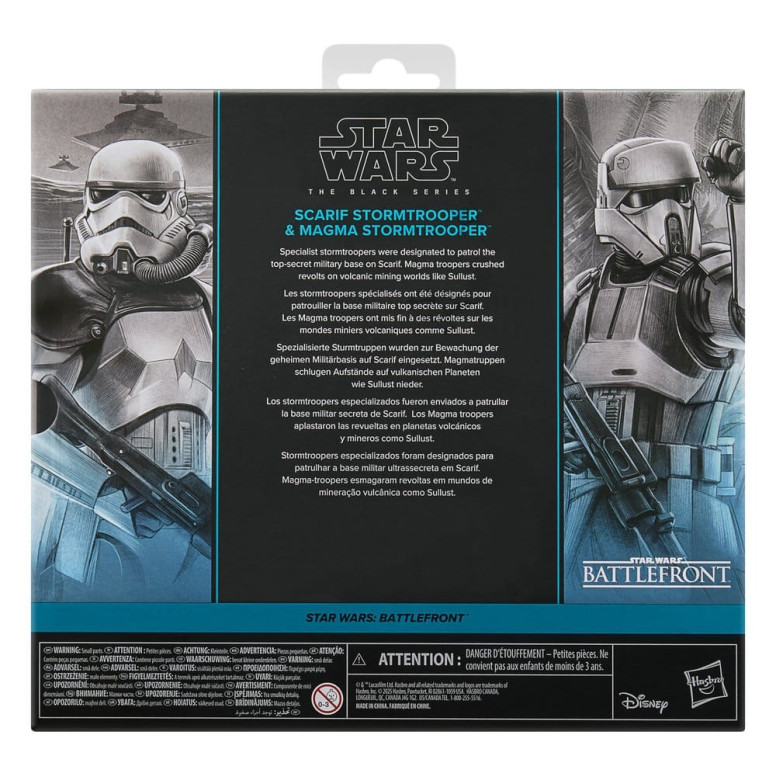 Hasbro Star Wars The Black Series Gaming Greats - Stormtrooper di Scarif e Stormtrooper del Magma - Star Wars: Battlefront