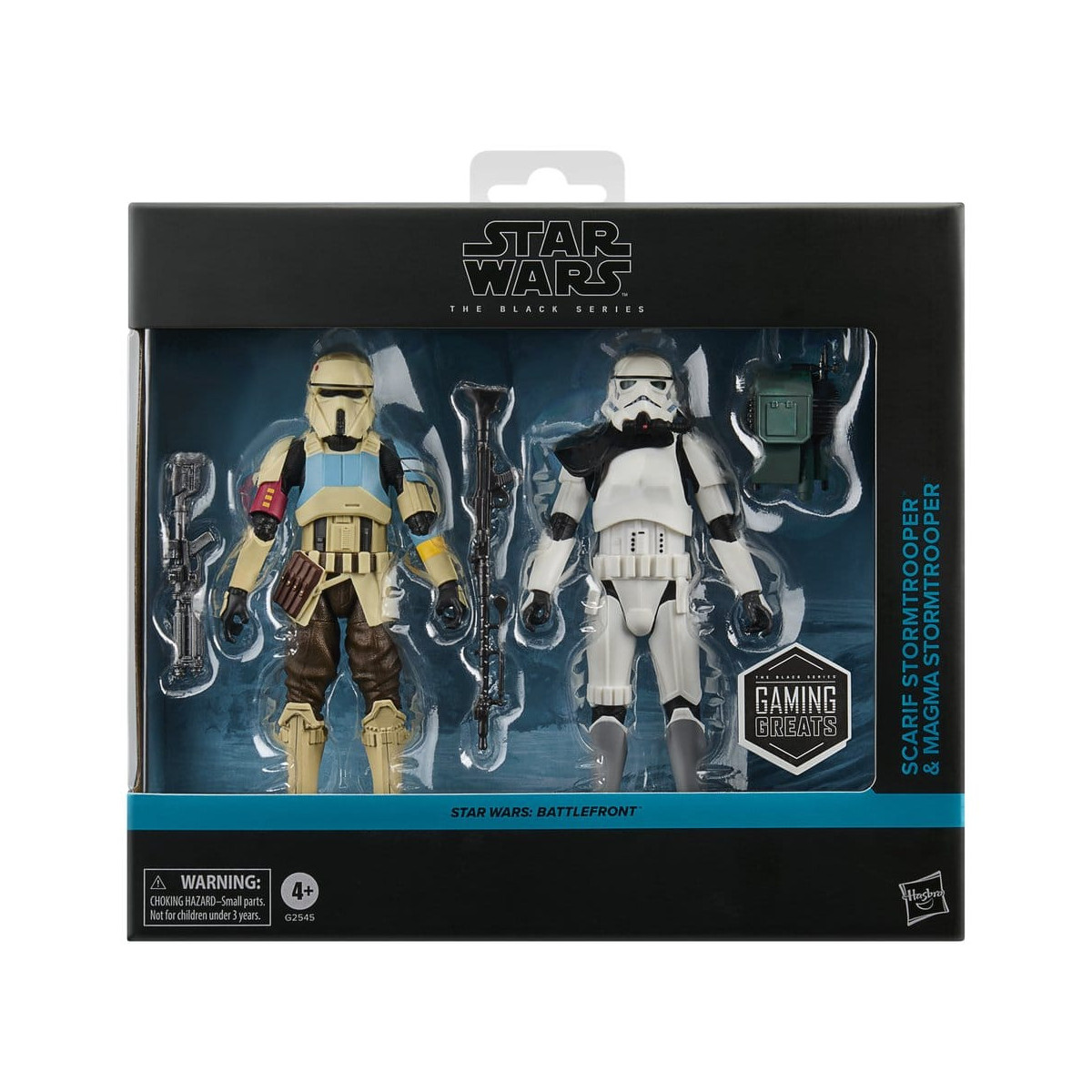 Hasbro Star Wars The Black Series Gaming Greats - Stormtrooper di Scarif e Stormtrooper del Magma - Star Wars: Battlefront