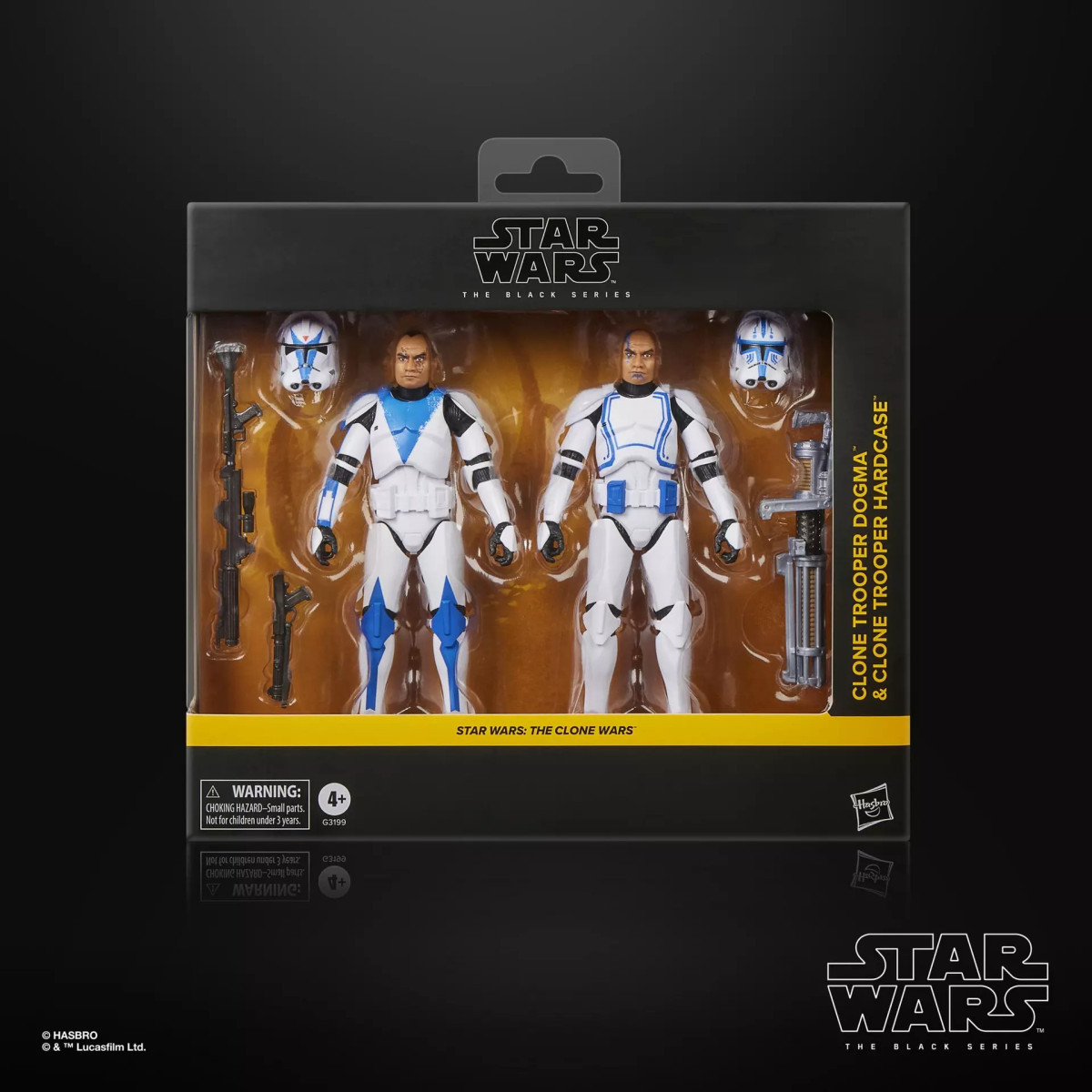 Star Wars The Black Series: Clone Trooper Dogma e Clone Trooper Hardcase - The Clone Wars