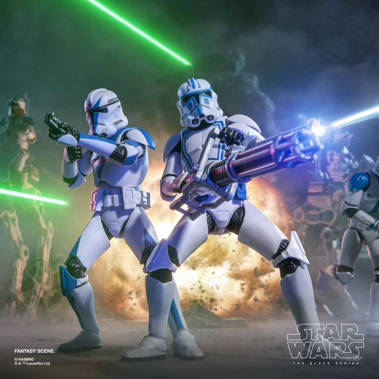 Star Wars The Black Series: Clone Trooper Dogma e Clone Trooper Hardcase - The Clone Wars