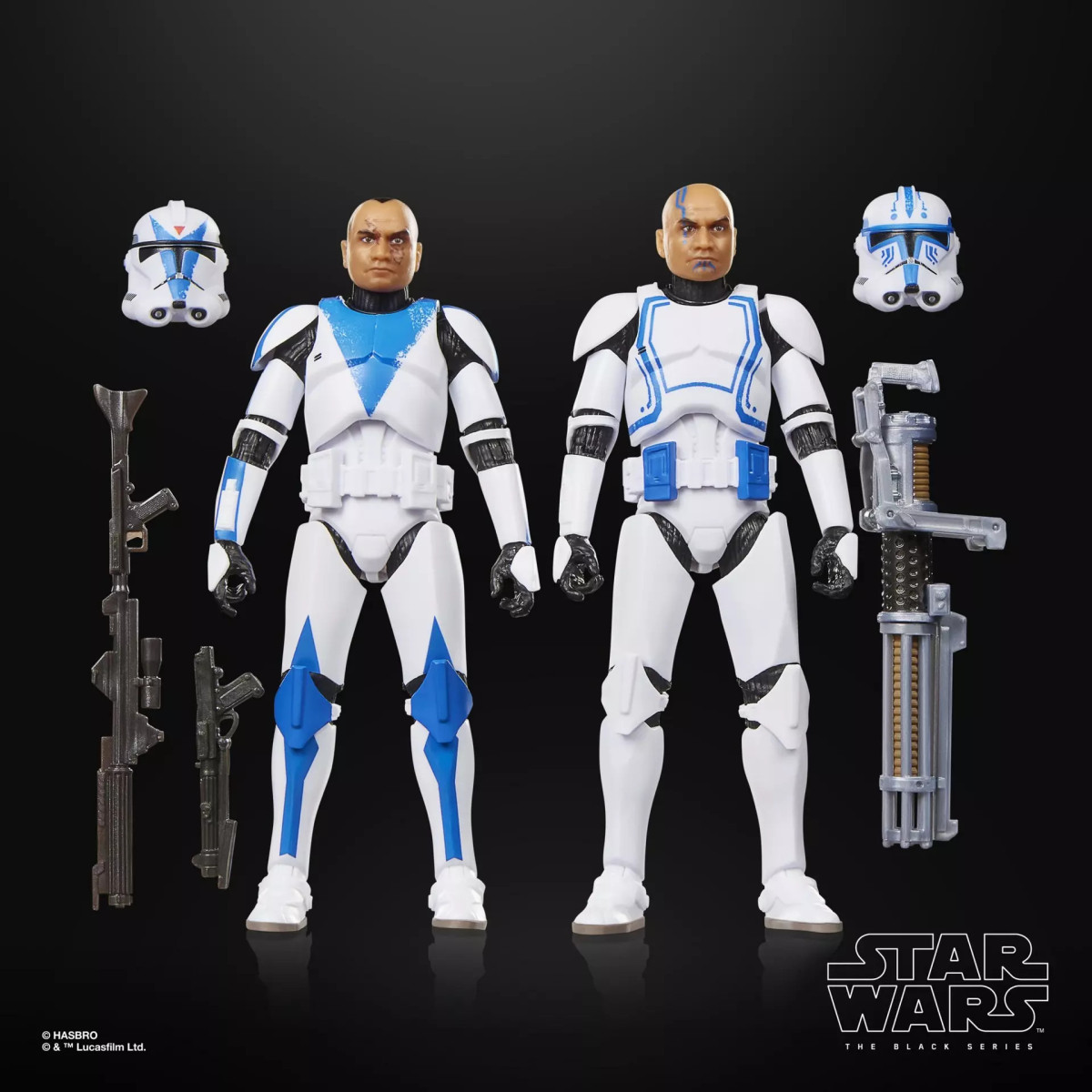 Star Wars The Black Series: Clone Trooper Dogma e Clone Trooper Hardcase - The Clone Wars