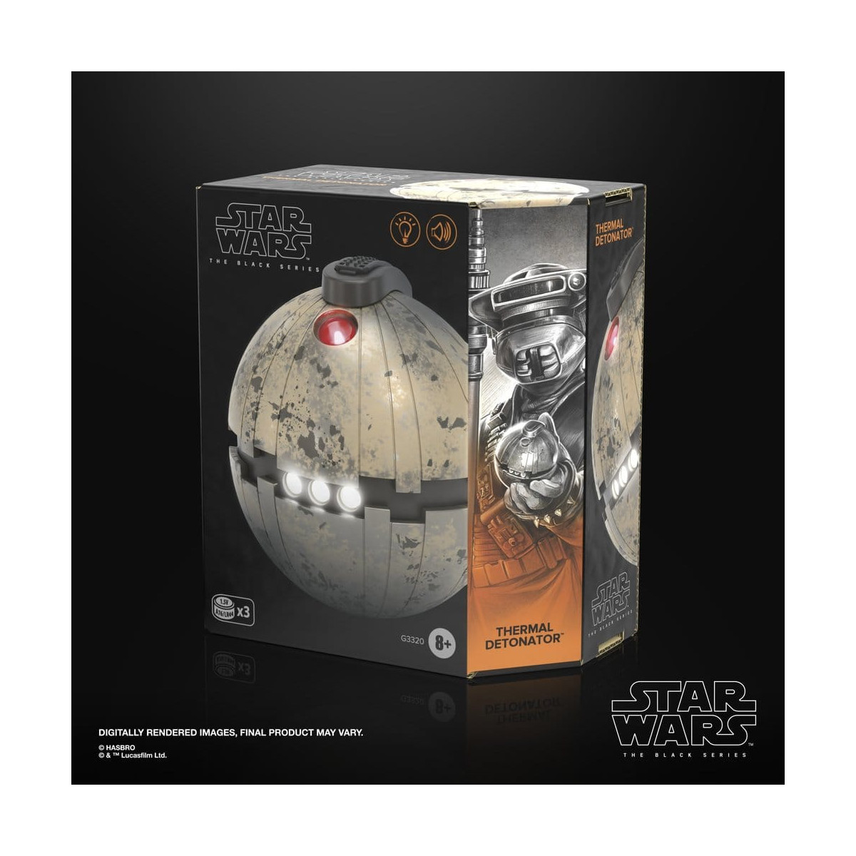 Hasbro Star Wars The Black Series e - Replica del detonatore termico 1/1 - Star Wars Episodio VI