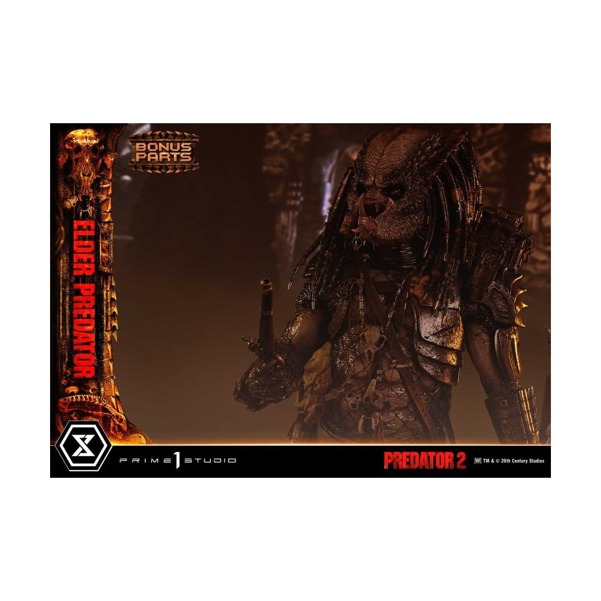 Prime 1 Studio - Predator 2 - Elder Predator DX Bonus Version Museum Masterline Series e 1/3